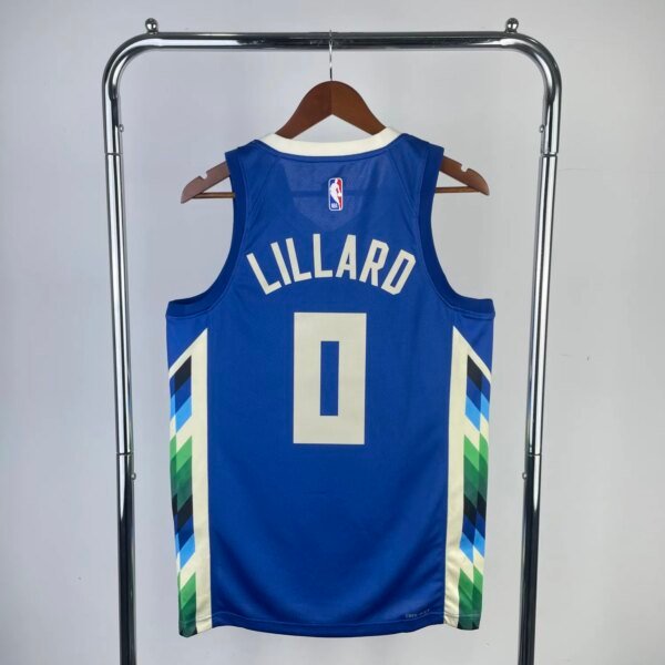 2023 Milwaukee Bucks City Edition NBA Jersey - Image 10