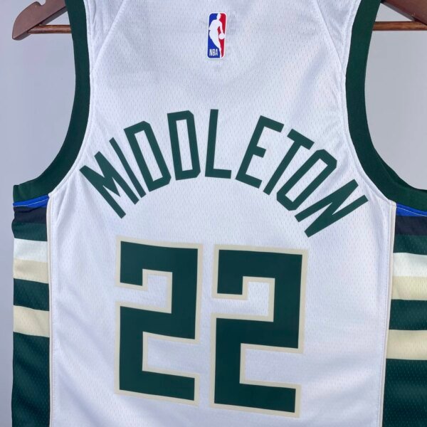 2023 Bucks Home NBA Jersey - Image 3