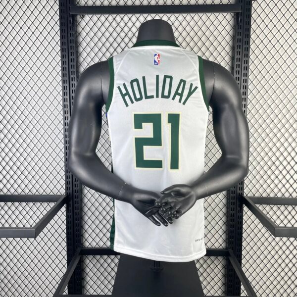 2023 Bucks Home NBA Jersey - Image 9