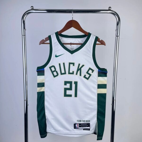 2023 Bucks Home NBA Jersey - Image 10