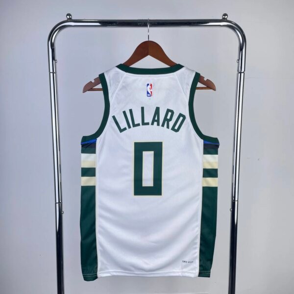 2023 Bucks Home NBA Jersey - Image 16