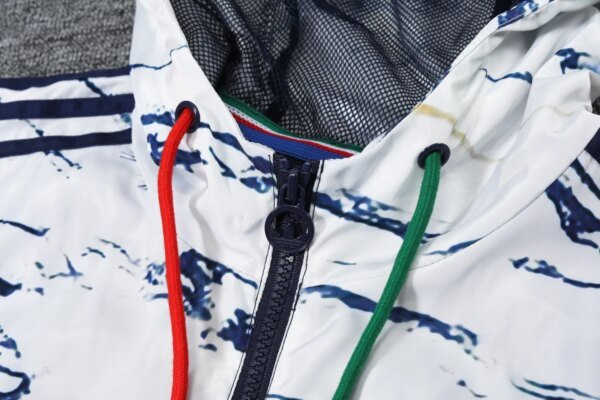2023 Italy Player Hooded Windbreaker S-XXL - Image 4
