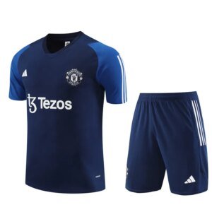 23-24 Manchester United Short Sleeve Training Suit