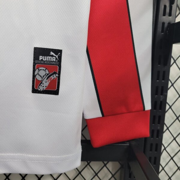 1998 Morocco Away White  Long Sleeve Retro Jersey - Image 2