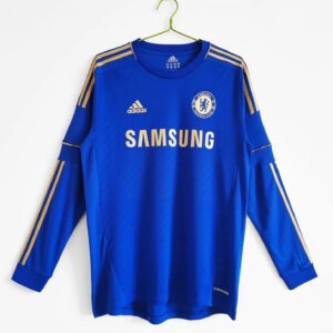 2012-13 Chelsea Home Long Sleeve Retro Jersey