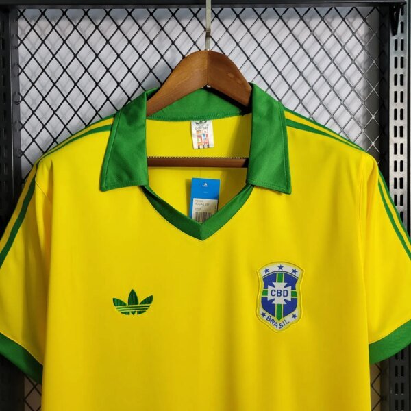 1978 Brazil Home Retro Jersey - Image 2