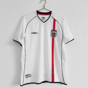 2001-03 England Home Retro Jersey
