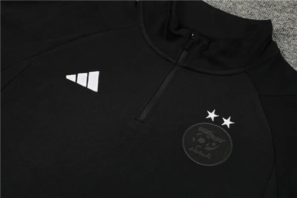 23-24 Algeria Black Training Suit - Image 5