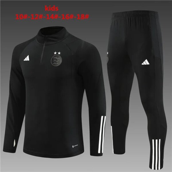 23-24 Algeria Black Training Suit - Image 13