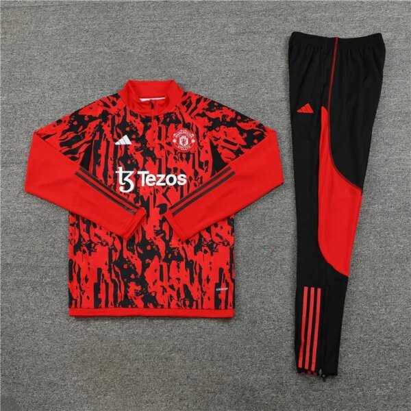 23-24 Manchester United Camouflage Training Suit - Image 2