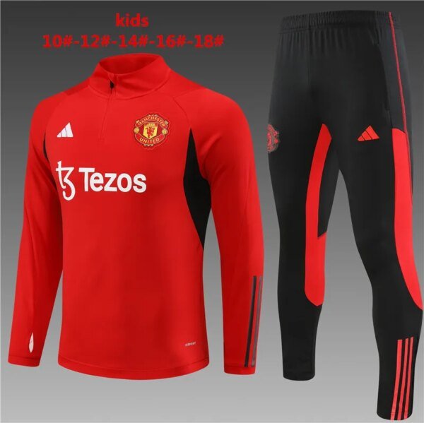 23-24 Manchester United Camouflage Training Suit - Image 8