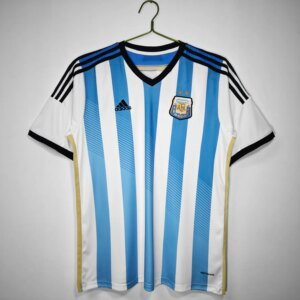 2014 Argentina Home Retro Jersey