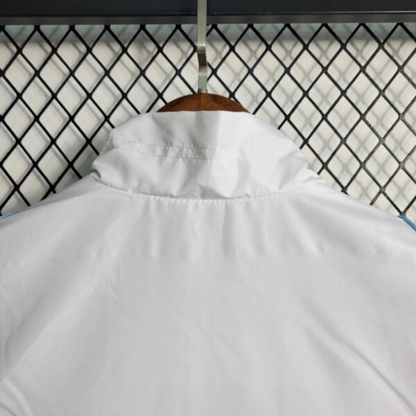 23-24 Flamengo White Windbreaker S-XXL - Image 3