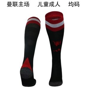 24-25 Manchester United Black Socks