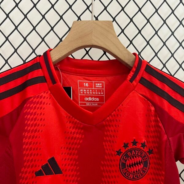 24-25 Bayern Munich Home Kids Kit - Image 2