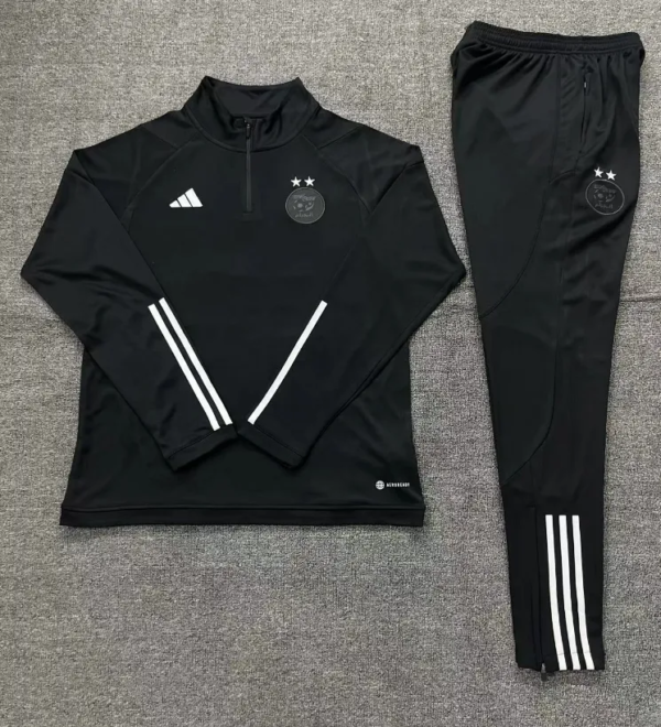 23-24 Algeria Black Training Suit - Image 3
