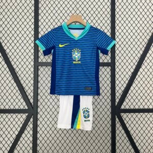 2024 Brazil Away Kids Kit