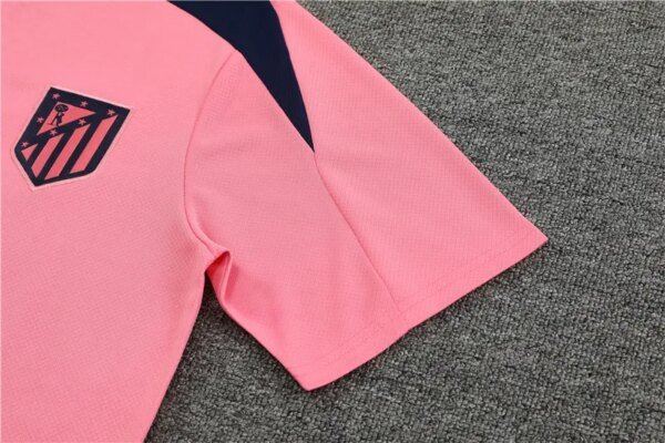 24-25 Atletico Madrid Short Sleeve Training Suit - Image 4