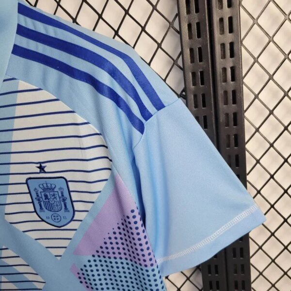 2024 Spain Goal Keeper Fans Jersey - Image 3