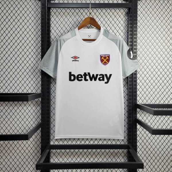 24-25  West Ham United White Fans Jersey