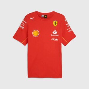 2024 Ferrari F1 round neck Red T-Shirt