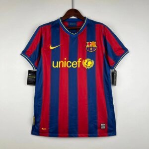 09-10 Barcelona Home Retro Jersey