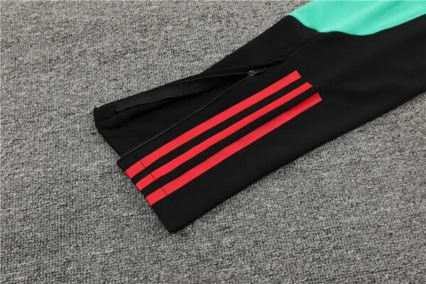 23-24 Manchester United Green Training Suit - Image 10