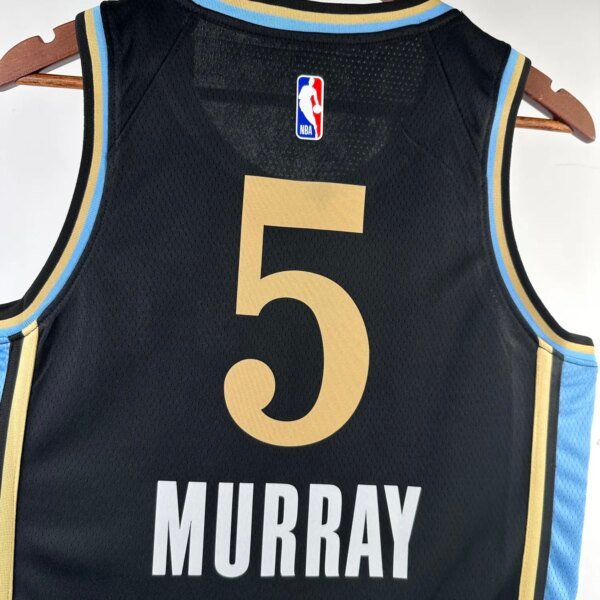 2024 Atlanta Hawks City Edition MURRAY #5 Swingman NBA Jersey - Image 6