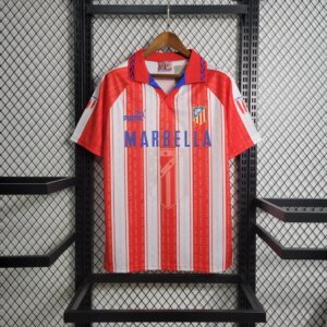 1995-96 Atletico Madrid Home Retro Jersey