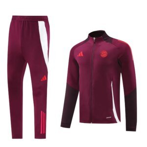 24-25 Bayern Munich Red Jacket Tracksuit