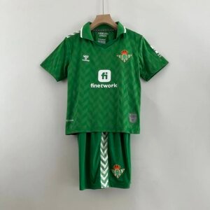 23-24 Real Betis Away Kids Kit