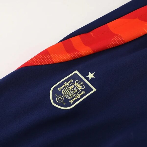 2024 Spain Blue Jacket Tracksuit - Image 8