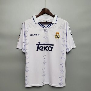 94-96 Real Madrid Home Retro Jersey