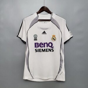 06-07 Real Madrid Home Retro Jersey