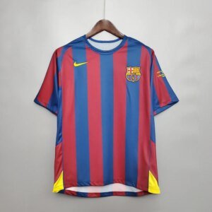 2006 Barcelona UEFA Champions League Home Retro Jersey