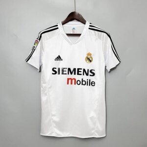 04-05 Real Madrid Home Retro Jersey