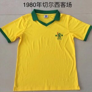 1980 Chelsea Yellow Retro Jersey