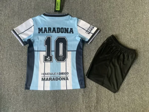 Argentina 10# Maradona Retirement Commemorative Edition Kid Kit - Image 2