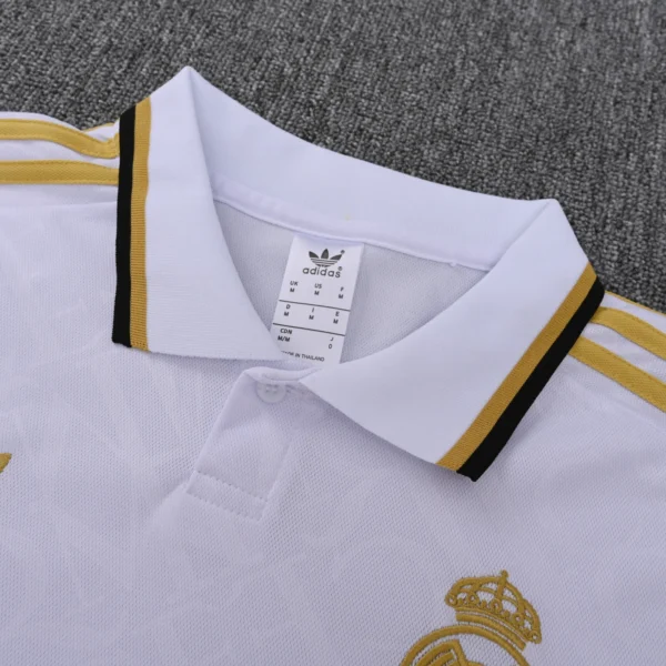 Real Madrid White Polo Kit 25-26 - Image 7