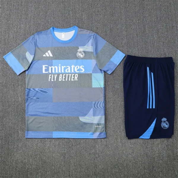 25-26 Real Madrid Short Sleeve Training Suit - Image 3