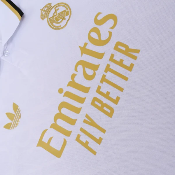 Real Madrid White Polo Kit 25-26 - Image 6
