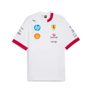 Ferrari F1 2025 White T-Shirt
