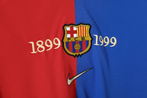 Barcelona 100th Anniversary Home Long Sleeve Kit Retro - Image 6
