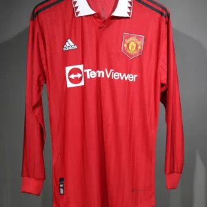 Manchester United Home Long Sleeve Kit Retro 22-23
