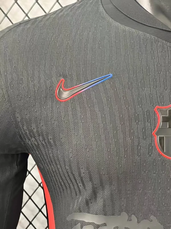 24-25 Barcelona Black TRAVIS SCOTT Long Sleeve Kit - Image 3