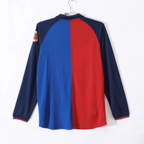 Barcelona 100th Anniversary Home Long Sleeve Kit Retro - Image 7