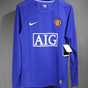 Manchester United Third Long Sleeve Kit Retro 08-09
