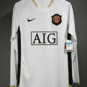 Manchester United Away Long Sleeve Kit Retro 06-07