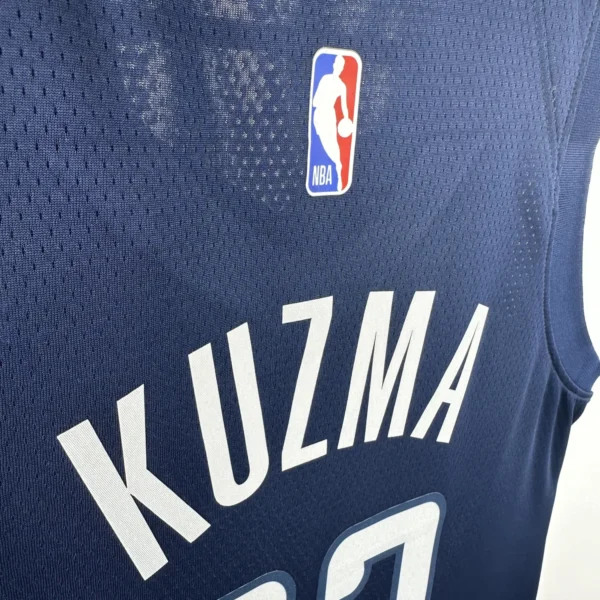 Kuzma#33 Washington Wizards 2025 NBA Blue Kit - Image 8